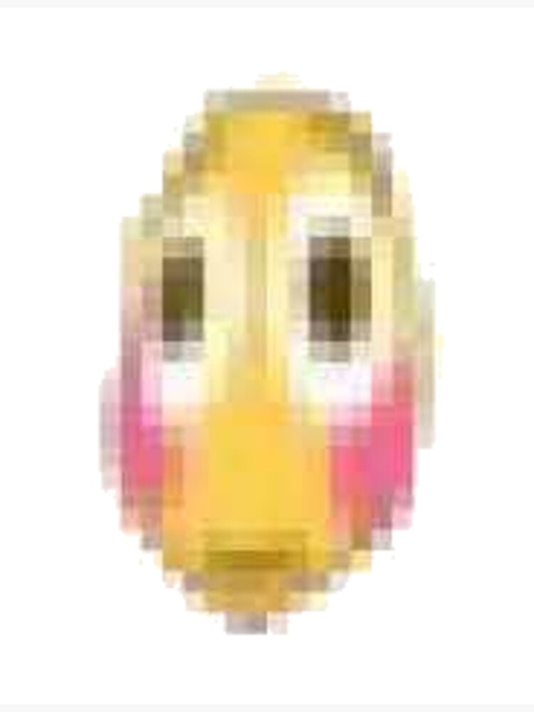 "Flushed Emoji Pixelated" Art Print for Sale by Hollias Redbubble