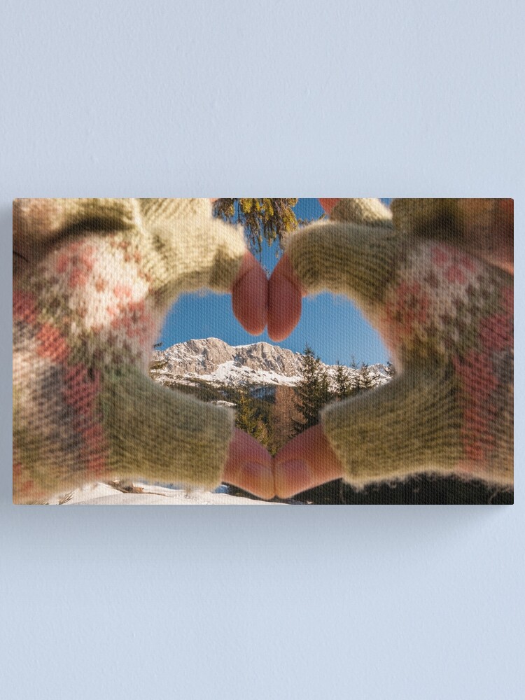 Alternate view of ♥ Mountains Canvas Print