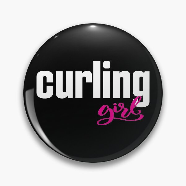 Item preview, Curling Girl Winter Sports designed and sold by ProjectX23.