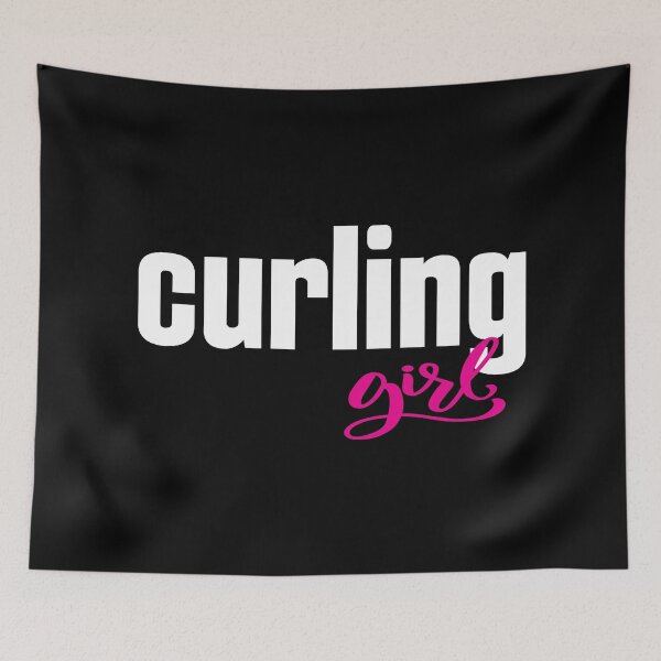 Item preview, Curling Girl Winter Sports designed and sold by ProjectX23.