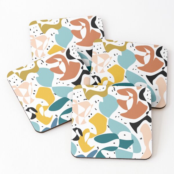 Item preview, Retro Classic Colorful Abstract Graphic Design designed and sold by DSDROSE.