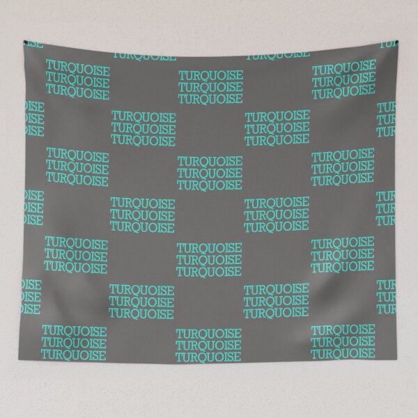 Item preview, Turquoise Turquoise Turquoise - Color designed and sold by agsduy.
