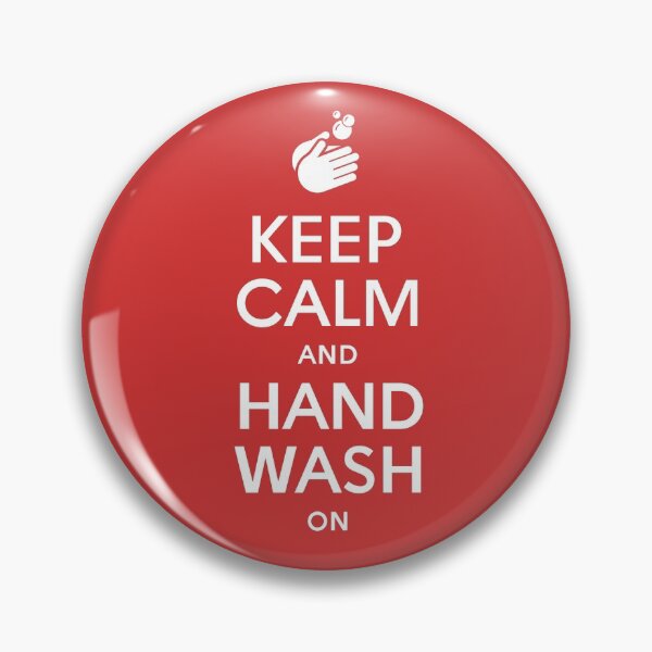 Item preview, Keep Calm And Hand Wash On - Washing Hands - Hygiene Flu Coronavirus Covid-19 designed and sold by 26-Characters.