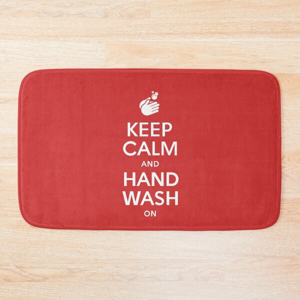 Item preview, Keep Calm And Hand Wash On - Washing Hands - Hygiene Flu Coronavirus Covid-19 designed and sold by 26-Characters.