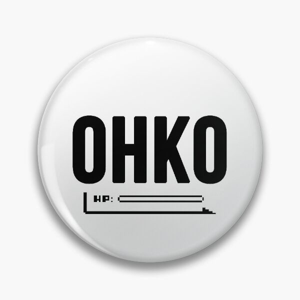 Item preview, [PKMN] One Hit Knock Out - Black designed and sold by sjx3gaming.