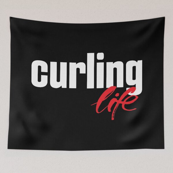 Item preview, Curling Life Winter Sports designed and sold by ProjectX23.