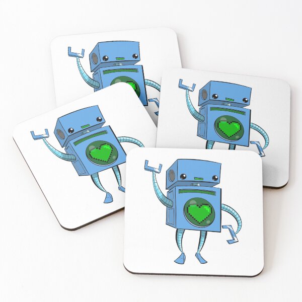 Item preview, LoveBot01 (Blue) designed and sold by pmegow.