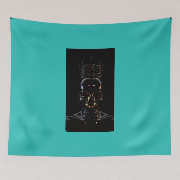Item preview, A New World King Is Skeleton in Redbubble designed and sold by IMRAN  AHMED.