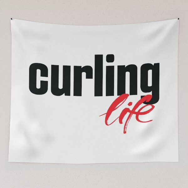 Item preview, Curling Life Winter Sports designed and sold by ProjectX23.