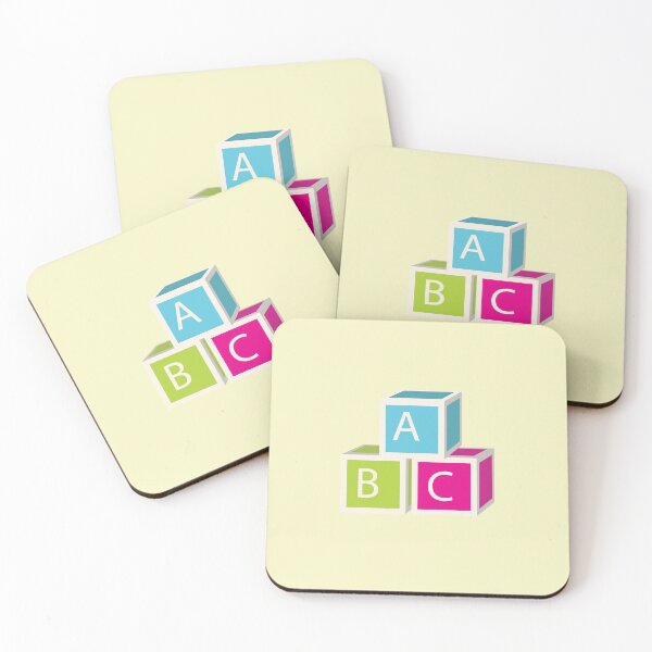 Item preview, Colorful letter blocks designed and sold by Hedgie Designs.