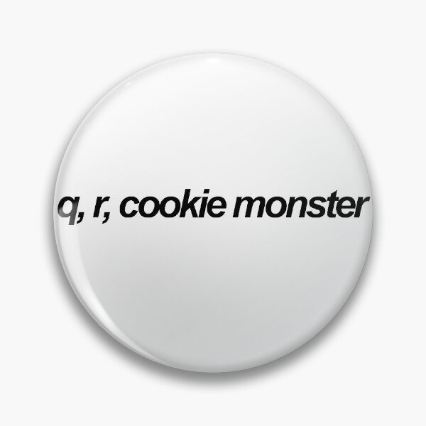 Item preview, q r cookie monster kermit vine reference designed and sold by emwing14.