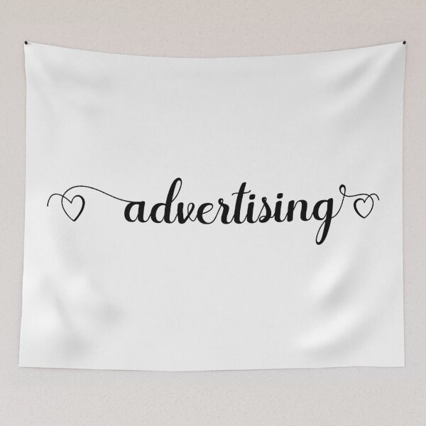 Item preview, Advertising College Major - Cursive designed and sold by lalexguez.