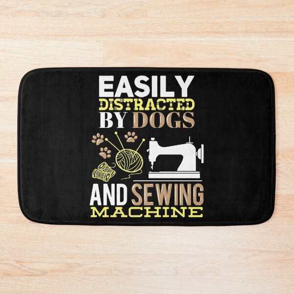 Item preview, Funny Sewer Sewing Machine & Dog Lover Gift designed and sold by Sandra78.