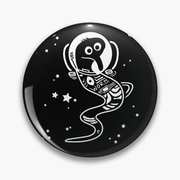 Item preview, Worm on a String Magic Astronaut Designs - Wormstronaut in Outer Space designed and sold by Good-Find.