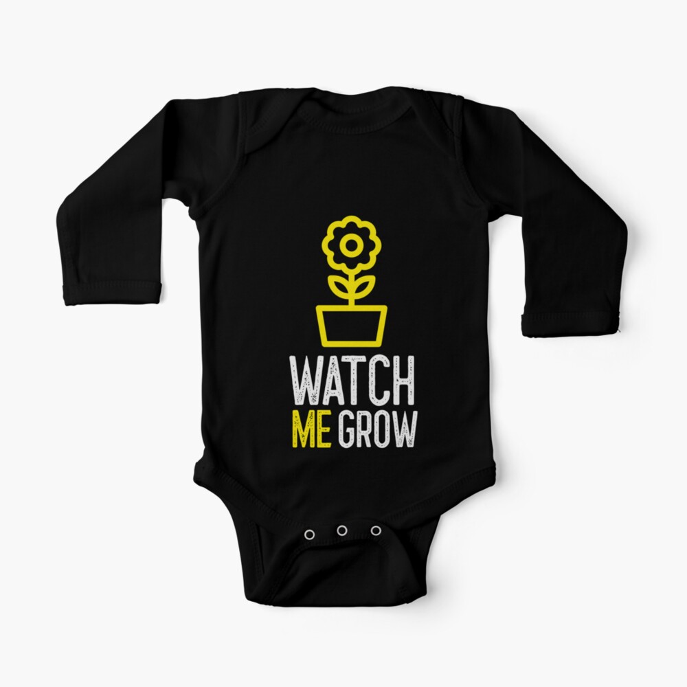 watch me grow baby clothes