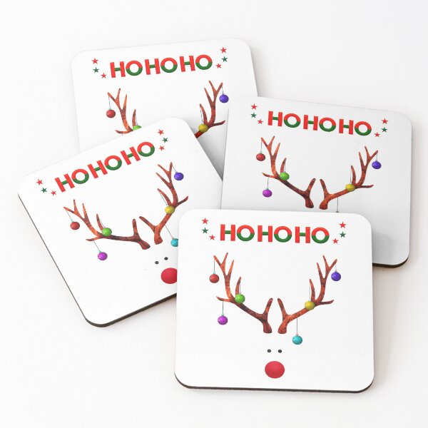 Item preview, CHRISTMAS HO HO HO! RODOLPHE THE RED NOSE designed and sold by Astralia.