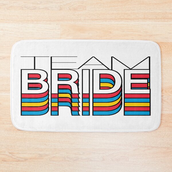 Item preview, Team Bride Wedding Retro Aesthetic Modern Tee Shirt  designed and sold by Fashionmonger.