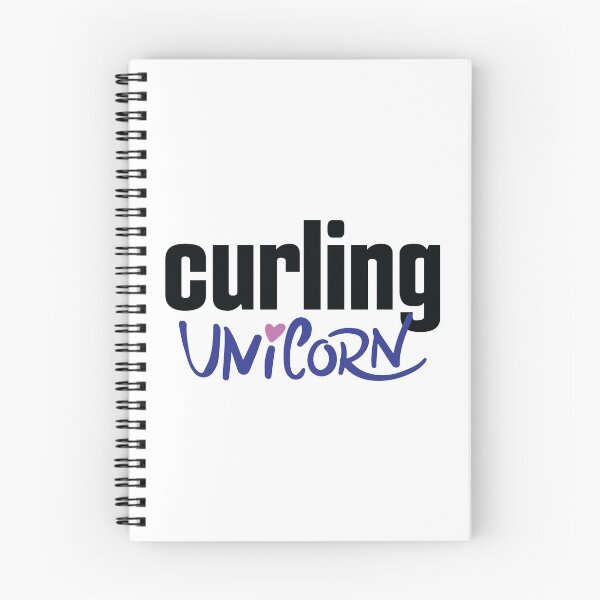 Item preview, Curling Unicorn Winter Sports designed and sold by ProjectX23.