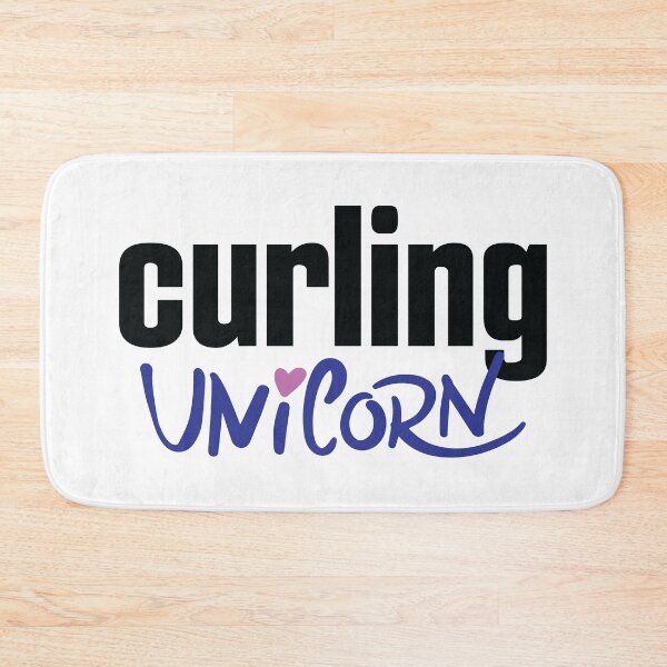 Item preview, Curling Unicorn Winter Sports designed and sold by ProjectX23.