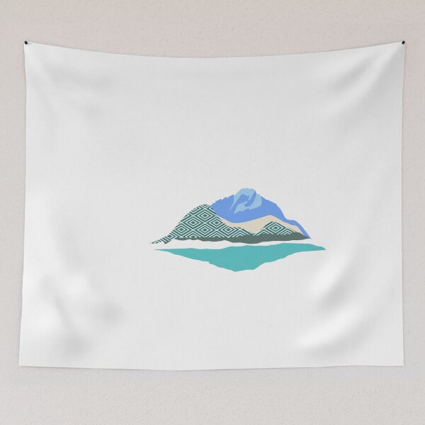 Item preview, Island with mountain - Green designed and sold by Stjerna.