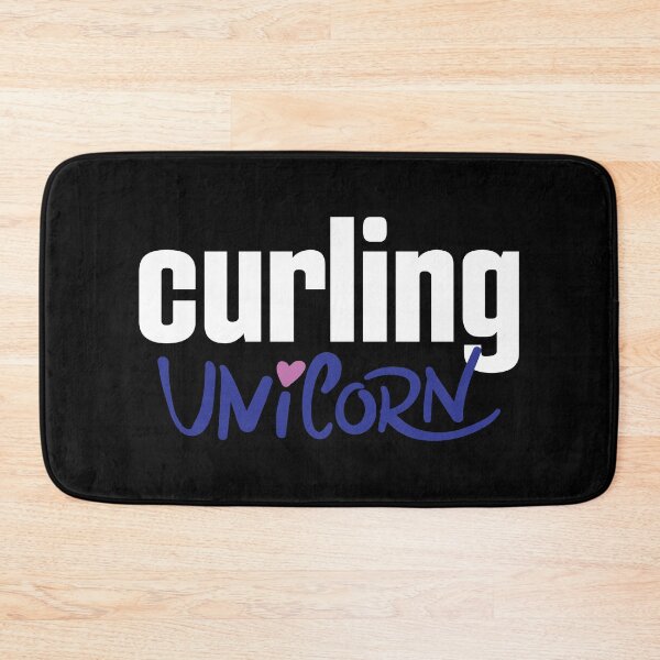 Item preview, Curling Unicorn Winter Sports designed and sold by ProjectX23.