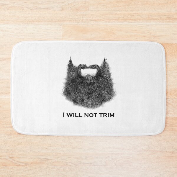 Item preview, I Will Not Trim Beard Movement designed and sold by deanogsi.
