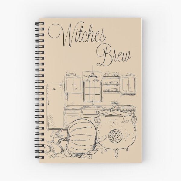 Item preview, Witches brew design (kitchen witch) designed and sold by SamhainWitchery.