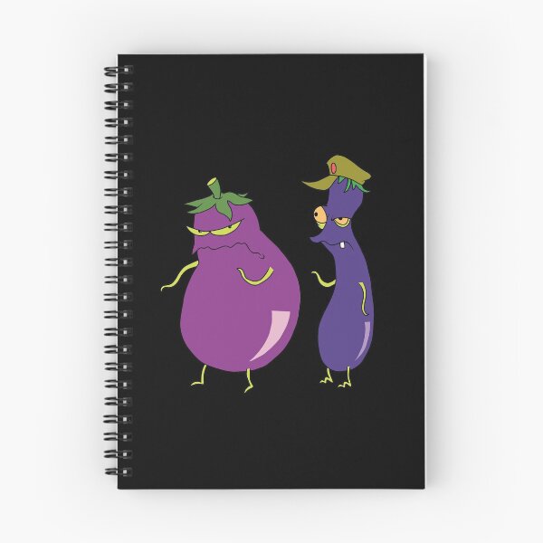 Item preview, Evil Eggplants - Courage the Cowardly Dog  designed and sold by ValentinaHramov.