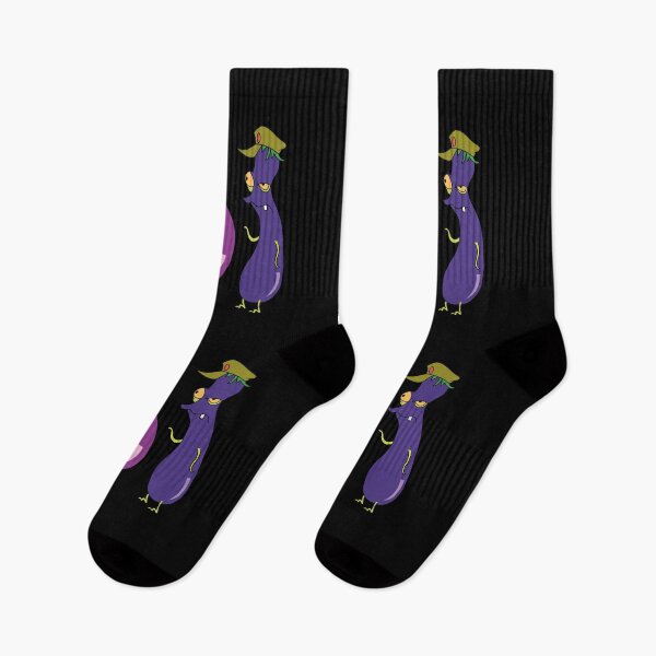 Item preview, Evil Eggplants - Courage the Cowardly Dog  designed and sold by ValentinaHramov.