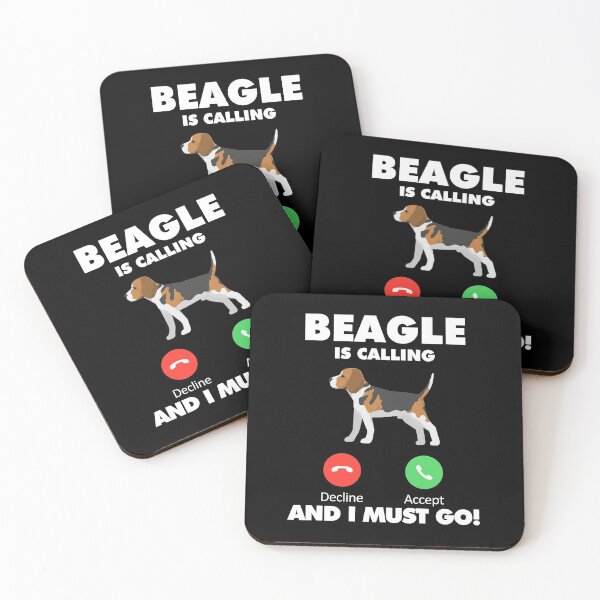 Item preview, Dog Beagle is Calling and I Must Go designed and sold by HelloFromAja.