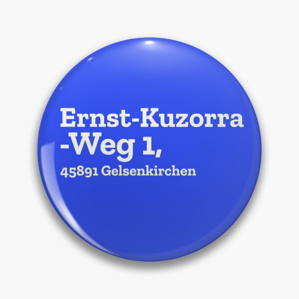 Item preview, Schalke Stadium Address designed and sold by The Chuck Wagon.
