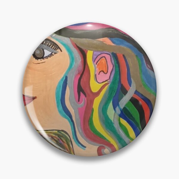 Item preview, Lady in rainbow designed and sold by Tori O'Keeffe.