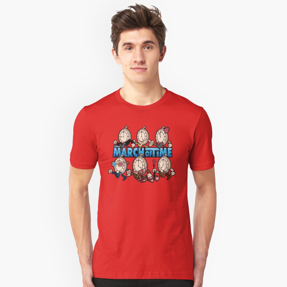 The March of Time Slim Fit T-Shirt