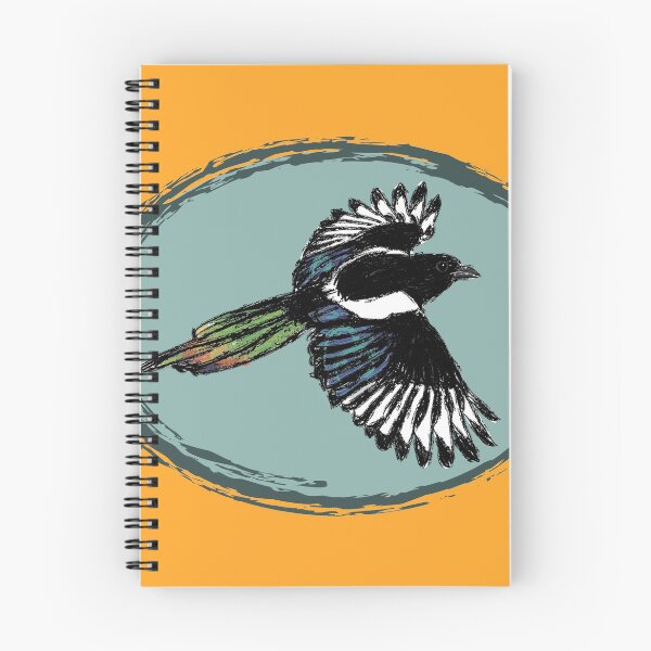 Item preview, Artwork of an Eurasian Magpie in Flight II designed and sold by JD's Shop.