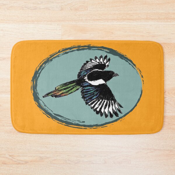 Item preview, Artwork of an Eurasian Magpie in Flight II designed and sold by JD's Shop.