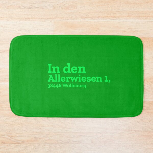 Item preview, Wolfsburg Stadium Address designed and sold by The Chuck Wagon.