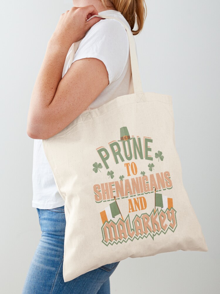 St Patricks Day Love Shamrock ShirtCotton Canvas Tote Bag Day Trip Bag Carry All