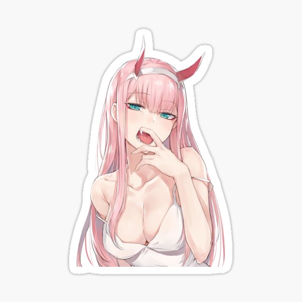 Zero Two Ecchi - Darling in the Franxx Sticker