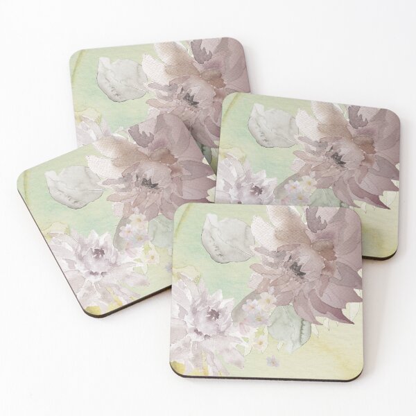 Item preview, Romantic Vintage Flowers designed and sold by Miriam Steinau.