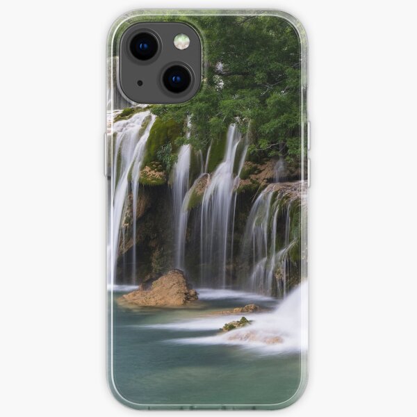 Krka waterfall park iPhone Soft Case