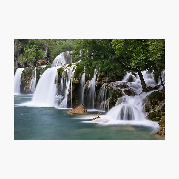 Krka waterfall park Photographic Print