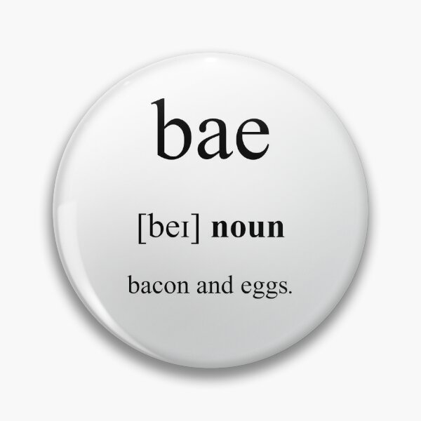 Artikelvorschau, Bae (Before Anyone Else) Definition | Dictionary Collection entworfen und verkauft von Designschmiede.