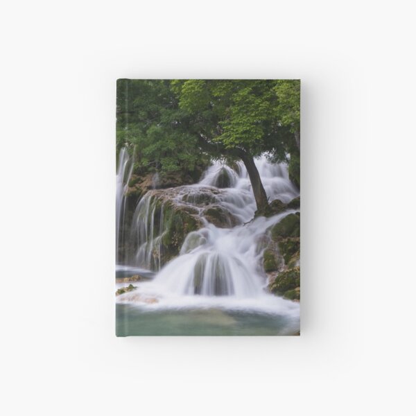 Krka waterfall park Hardcover Journal