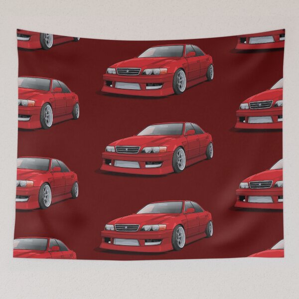 Item preview, Chaser jzx100 red designed and sold by ArtyMotive.