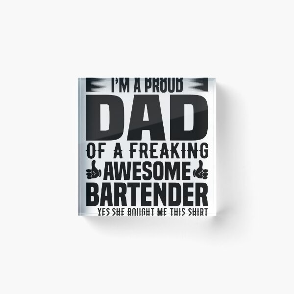 Item preview, bartender designed and sold by marijanadesigns.
