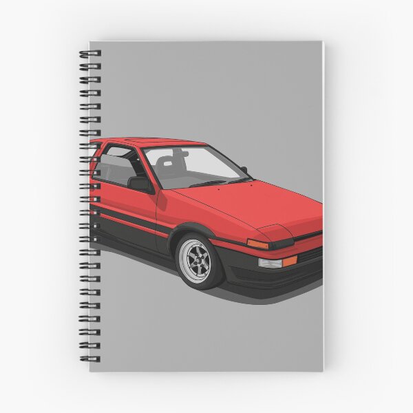 Item preview, AE86 Corolla Sprinter Trueno red designed and sold by ArtyMotive.