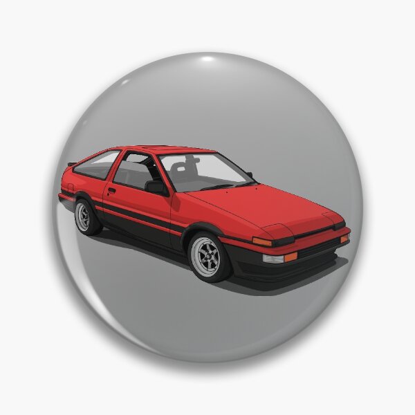 Item preview, AE86 Corolla Sprinter Trueno red designed and sold by ArtyMotive.
