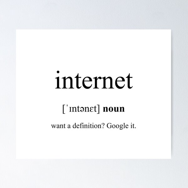 Artikel-Vorschau von Internet Definition | Dictionary Collection, designt und verkauft von Designschmiede.