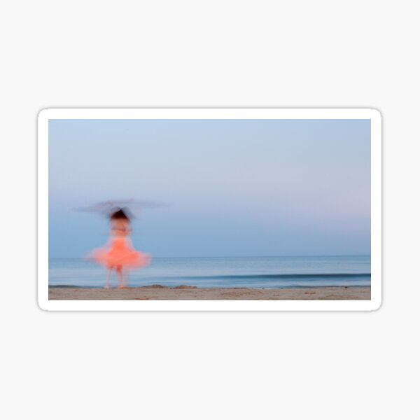 Traveling skirt Sticker