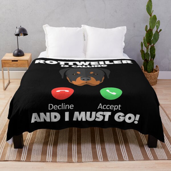 Item preview, Dog Rottweiler is Calling and I Must Go designed and sold by HelloFromAja.